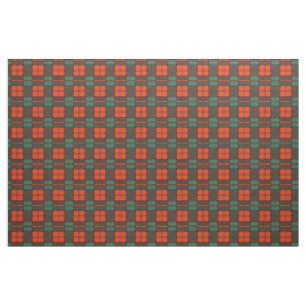 Tissu Tartan d'écossais de plaid de clan de Dunbar