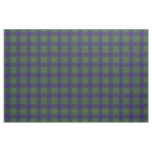 Tissu Tartan d'écossais de plaid de clan de Johnston