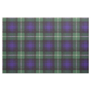 Tissu Tartan d'écossais de plaid de clan de Lamont