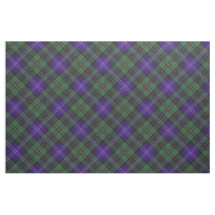 Tissu Tartan d'écossais de plaid de clan d'Urquhart