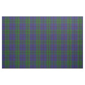 Tissu Tartan d'écossais de vert de rouge bleu de (Fat Quarter)
