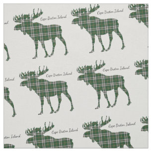 Tissu tartan d'orignal de l'île du Cap-Breton