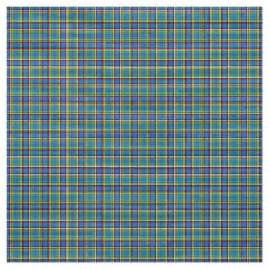 Tissu Tartan du Yukon (Échantillon)