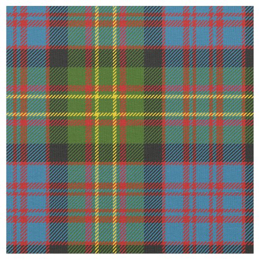 Tissu Tartan écossais de clan de Bowie (Fermer)