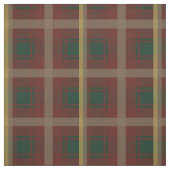 Tissu Tartan feuille d'érable (Échantillon)