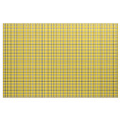 Tissu Tartan jaune de plaid (Yard)