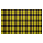 Tissu tartan jaune et noir (Fat Quarter)
