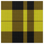 Tissu tartan jaune et noir (Fermer)