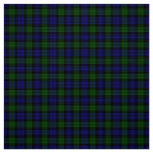 Tissu Tartan noir de montre