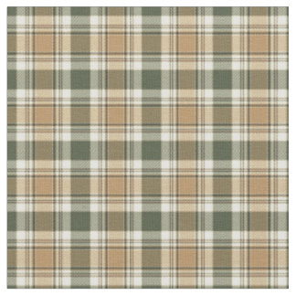 Tissu Tartan Plaid - Tons Terre
