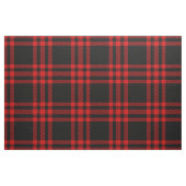 Tissu Tartan plat XL rouge et noir (Fat Quarter)