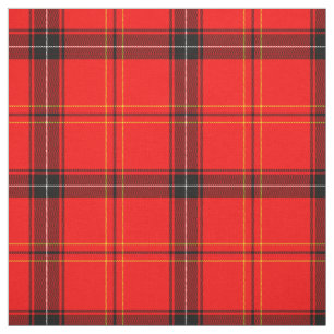 Tissu Tartan rouge écossais