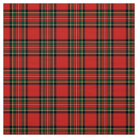 Tissu Tartan. royal de Stewart (Échantillon)