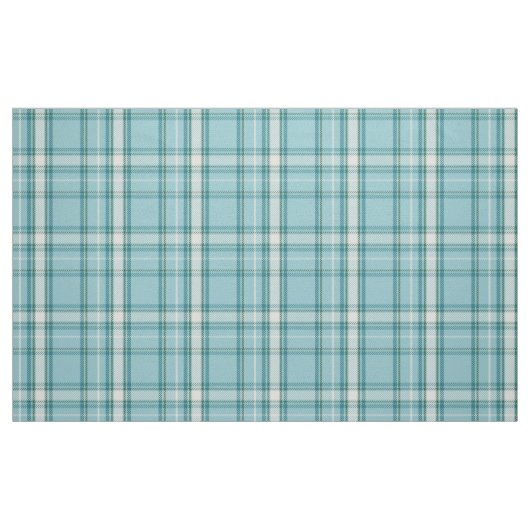 Tissu Tartan turquoise et vert (Fat Quarter)