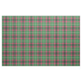 Tissu Tartan vert et rose (Yard)