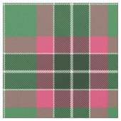Tissu Tartan vert et rose (Fermer)