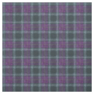 Tissu Tartan Violet Vert Crépuscule