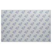 Tissu Tasses à thé cobalt (Fat Quarter)