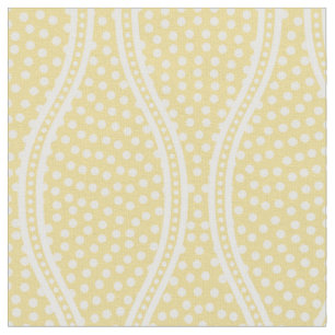 Tissu Tatewaku jaune même Komon (grande échelle)