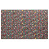 Tissu Tatouage maman Chevron blanc (Yard)