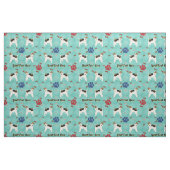 Tissu Tatouage Wire Fox Terrier (Fat Quarter)