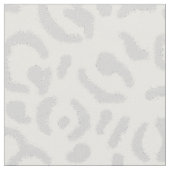 Tissu Tcheetah gris et blanc (Fermer)