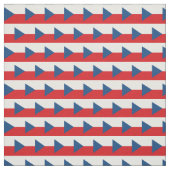 Tissu Tchèque Drapeau et République Tchèque Tissu/mode b (Échantillon)