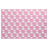 Tissu Tea Cup et Pot Cute Café Barista (Fat Quarter)
