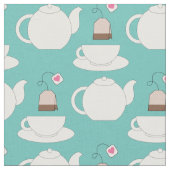 Tissu Tea Cup et Pot Cute Café Barista (Fermer)