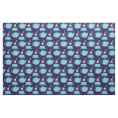 Tissu Tea Cup et Pot Cute Café Barista (Fat Quarter)