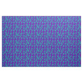 Tissu Teal Ribbons (Fat Quarter)
