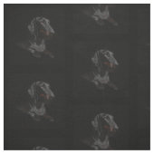 Tissu teckel noir (Échantillon)