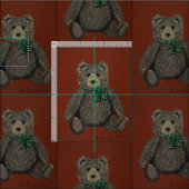 Tissu Teddy (Carreau)