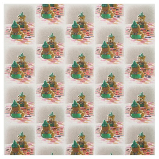 Tissu Teddy Bear Fabric (Échantillon)