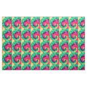 Tissu Teinture en tempête de feu, (Fat Quarter)