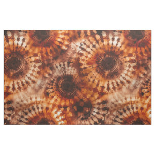 Tissu Teinture Tie Burnt Umber