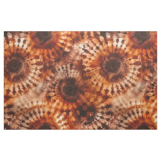 Tissu Teinture Tie Burnt Umber (Yard)