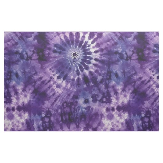 Tissu Teinture Tie Dye Violet (Yard)