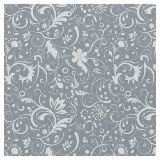 Tissu Température Bleu Floral (Fermer)