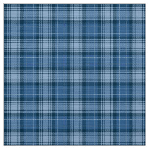 Tissu Tendance bleue irlande tartan plaid style traditio