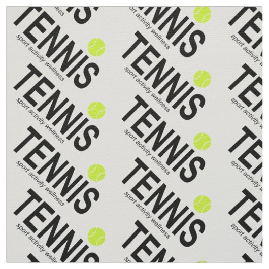 Tissu Tennis (Échantillon)