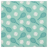 Tissu Tennis: blanc et vert - personnalisable ! (Échantillon)