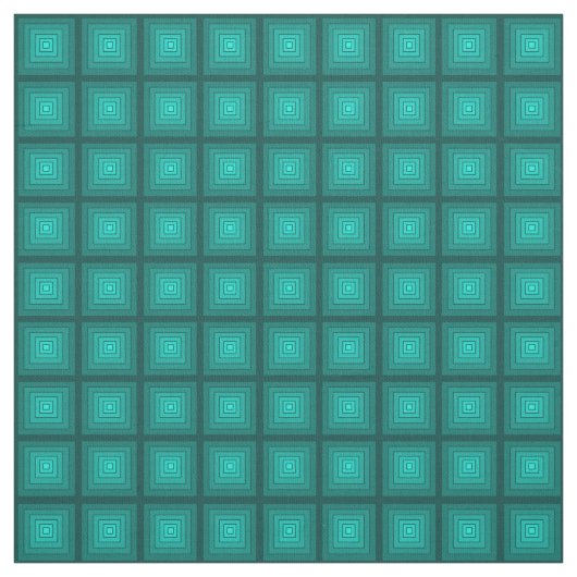 Tissu Tentation de la turquoise (Échantillon)