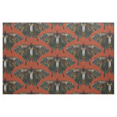 Tissu terracotta à papillon (Fat Quarter)
