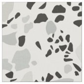 Tissu Terrazzo blanc moderne (Fermer)