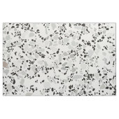 Tissu Terrazzo blanc moderne (Fat Quarter)