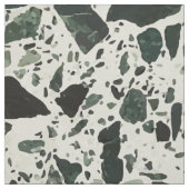 Tissu Terrazzo Vert Moderne (Échantillon)