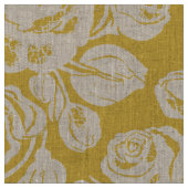 Tissu Terre Rose Cendrillon Or (Fermer)