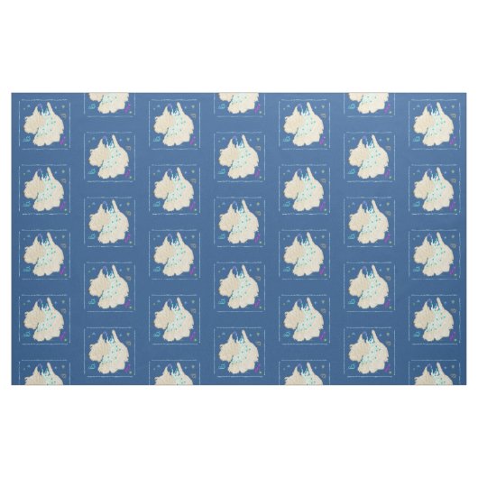 Tissu Terrier Écossais dansant (Fat Quarter)