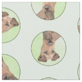 Tissu Terrier irlandais (fermé)